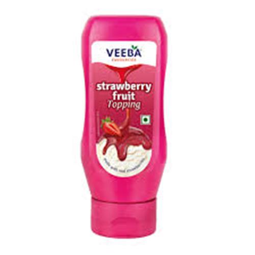 VEEBA STRAWBERRY FRUIT TOPPING 380g
